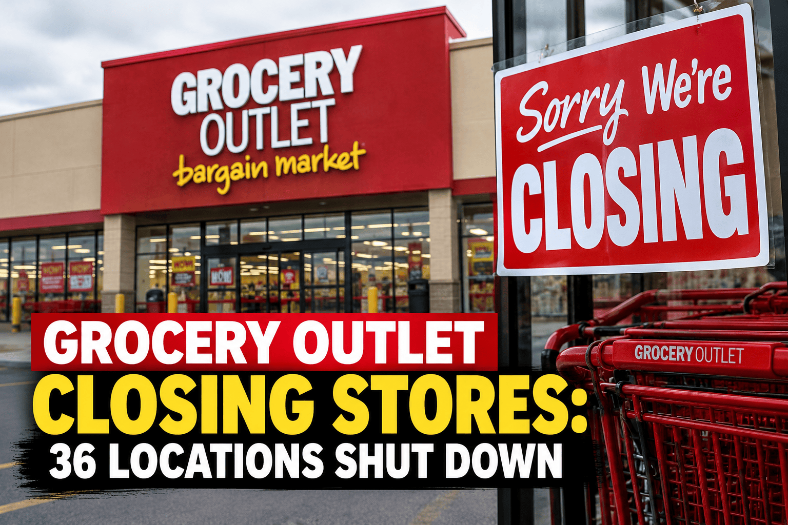 Grocery Outlet closing stores