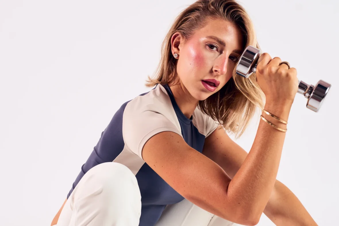 Gabby George Bridal Arms How the Viral 'Bridal Arms' Workout Became GGStudio, a Self-Funded Fitness App - Athletech News